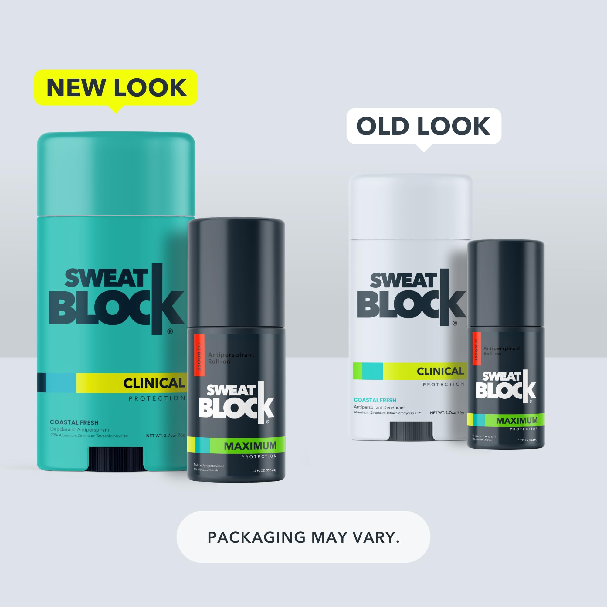 SweatBlock Utilisation quotidienne adaptée aux hommes et femmes actifs