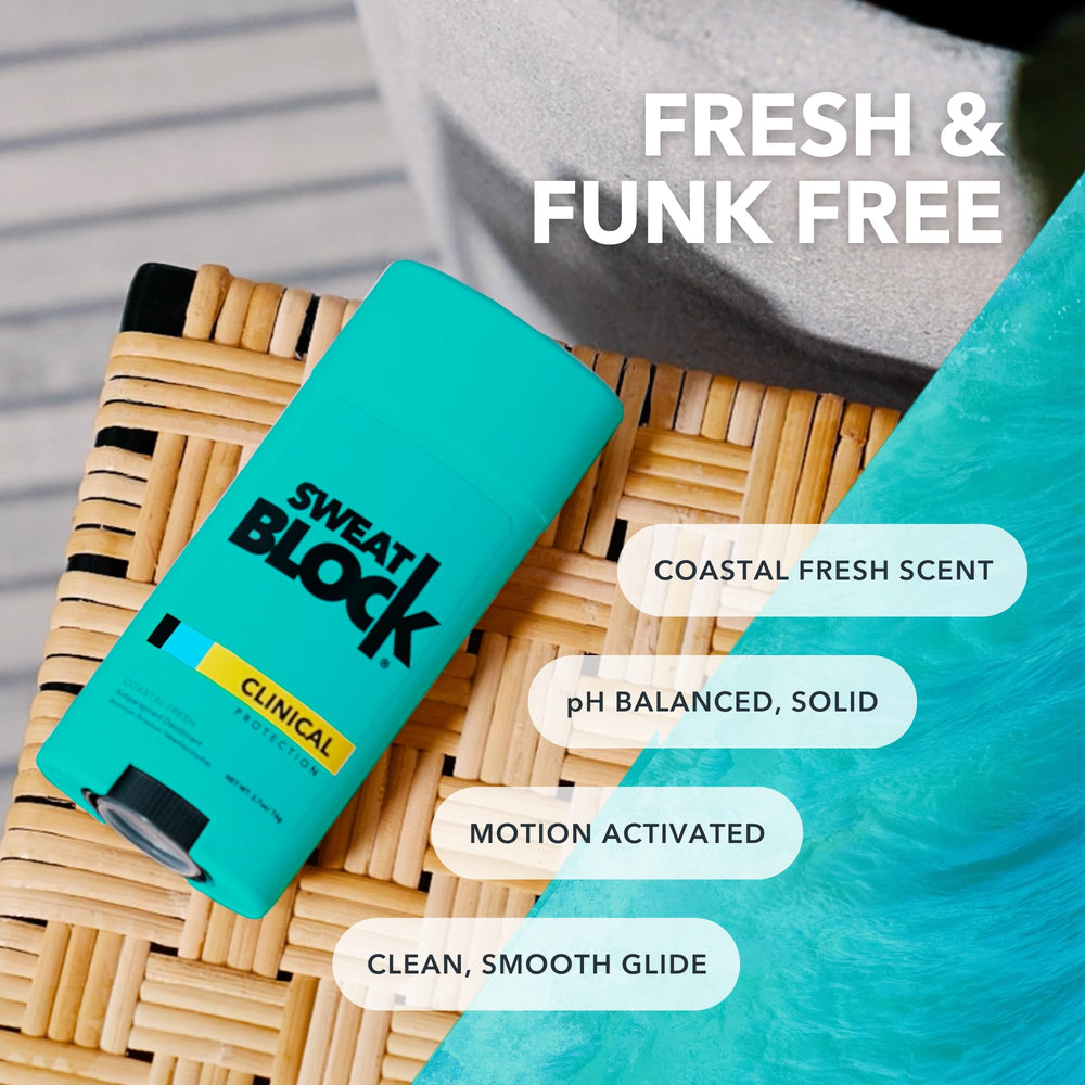 Vie quotidienne avec SweatBlock apporte une confiance accrue lors des activites