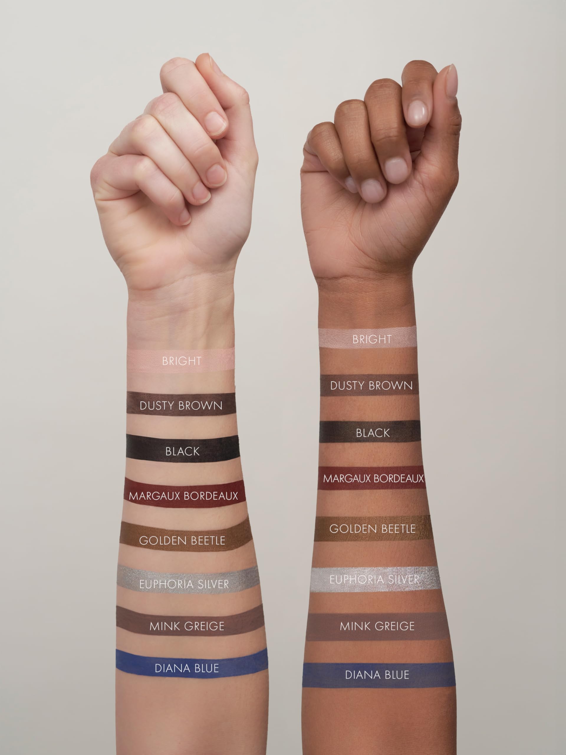 Sweed Satin Eyeliner regard fumé sans maquillage pour un look discret et élégant