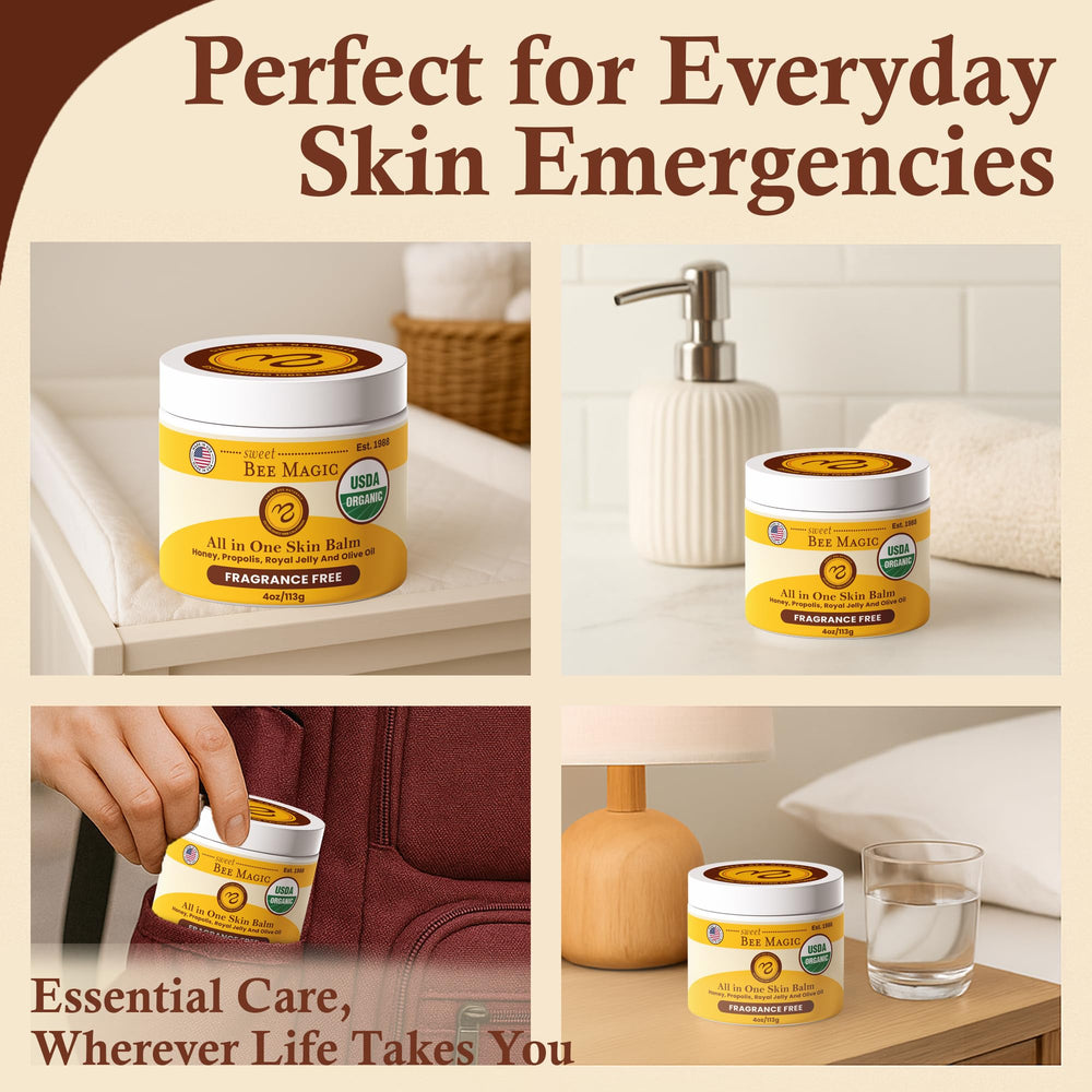 Sweet Bee Naturals format pot 113 g pratique pour l'usage quotidien.