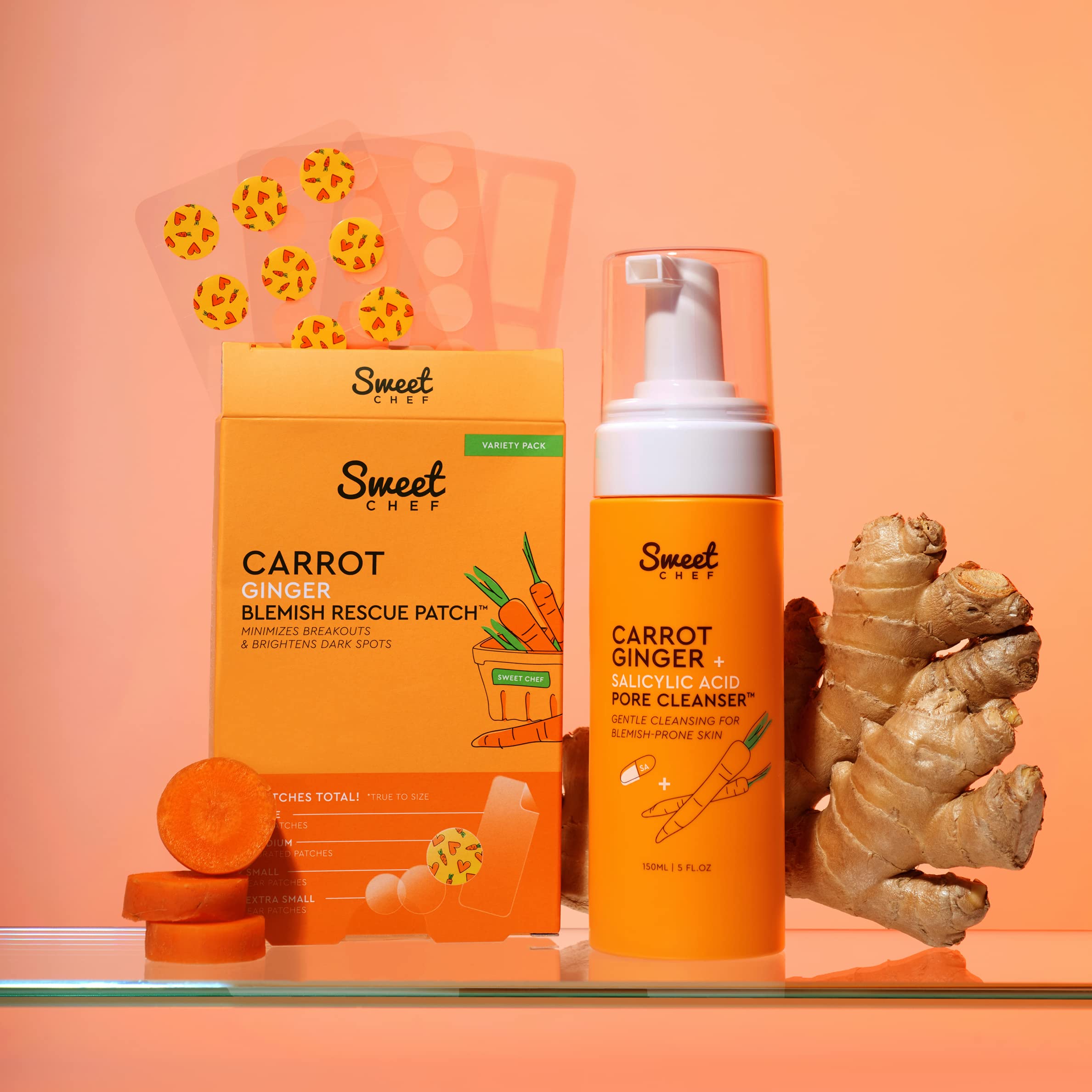 Sweet Chef Exfoliant Visage – texture légère qui révèle une peau lumineuse