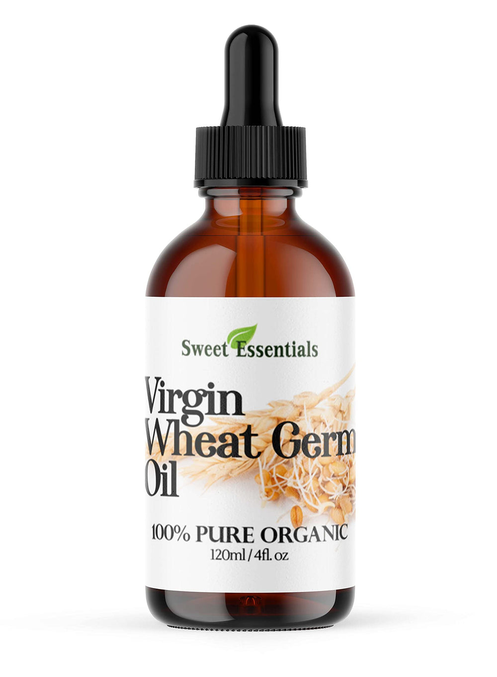 Sweet Essentials huile germe de ble — bouteille en verre ambré préservant la fraîcheur