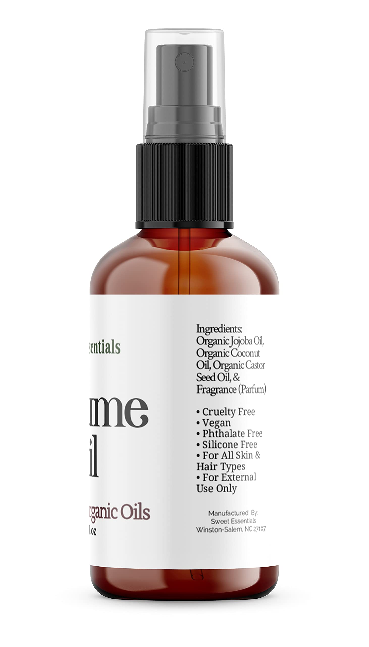 Sweet Essentials Tribe Type, huile de coco nourrissante pour cheveux et peau.
