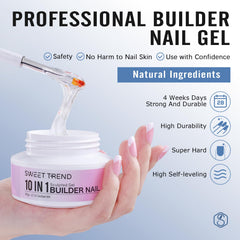 Formes d’ongles SWEET TREND, 10 formes flexibles pour sculpting varié