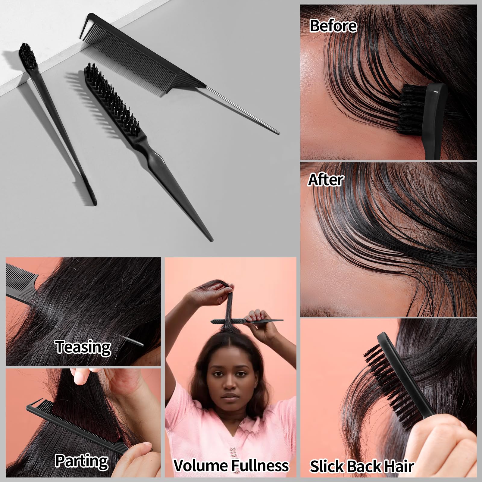 SWEET VIEW Baton cire cheveux: accessoire polyvalent pour occasions formelles et sportives.