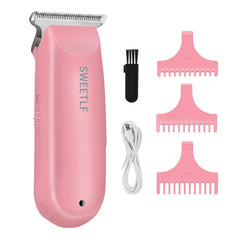 Tondeuse SweetLF silencieuse et compacte pour retouches à domicile.