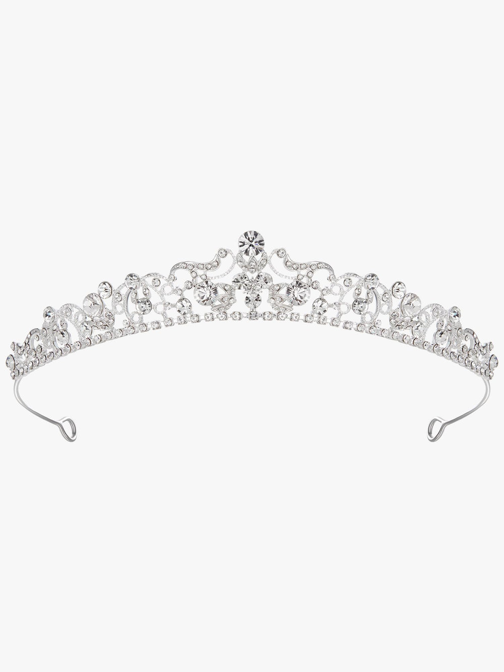 SWEETV couronne glamour idéale pour cérémonie romantique et soirée habillée