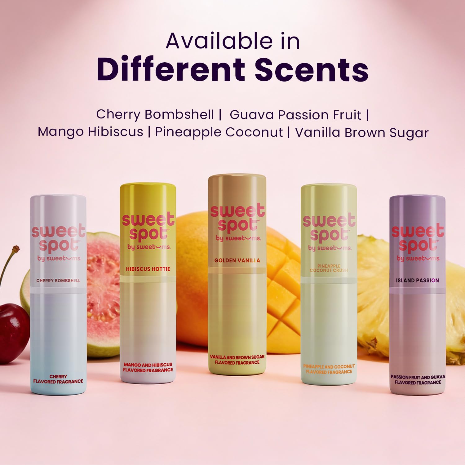 No spills or sticky residue with this solid perfume on display.