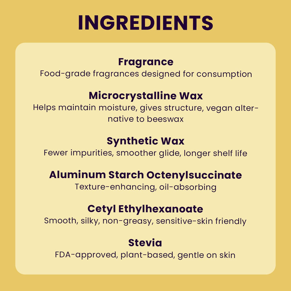 Ethical packaging highlights clean beauty from Sweetums SweetSpot line.