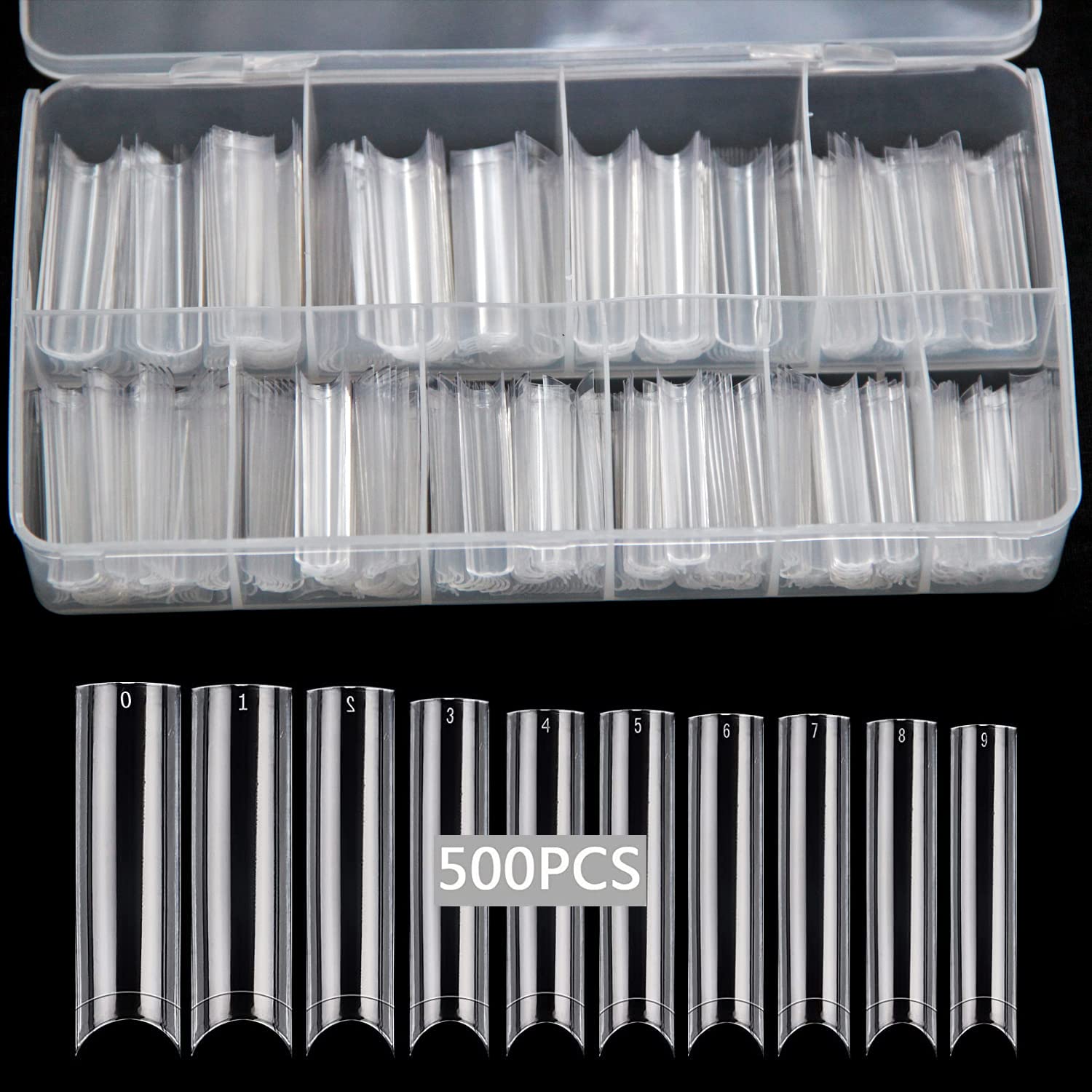 SWETIDY 10 tailles, ajustement précis pour tous les ongles.