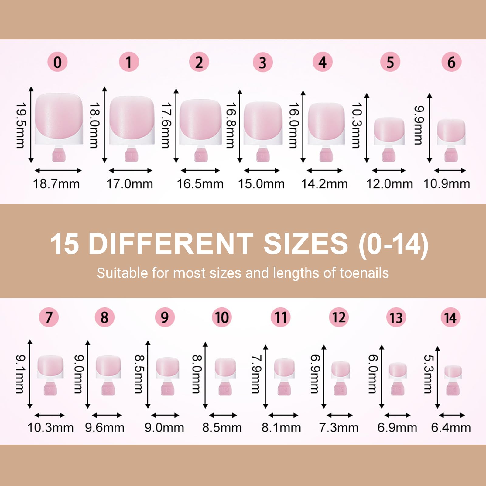 SWETIDY ensemble 150 pièces et 15 tailles pour ajustement précis