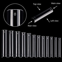 SWETIDY extensions carrées 3XL s adaptent à la majorité des lits d’ongles