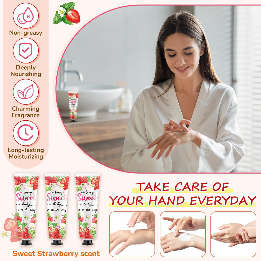 Swiffen crèmes mains parfum fraise frais