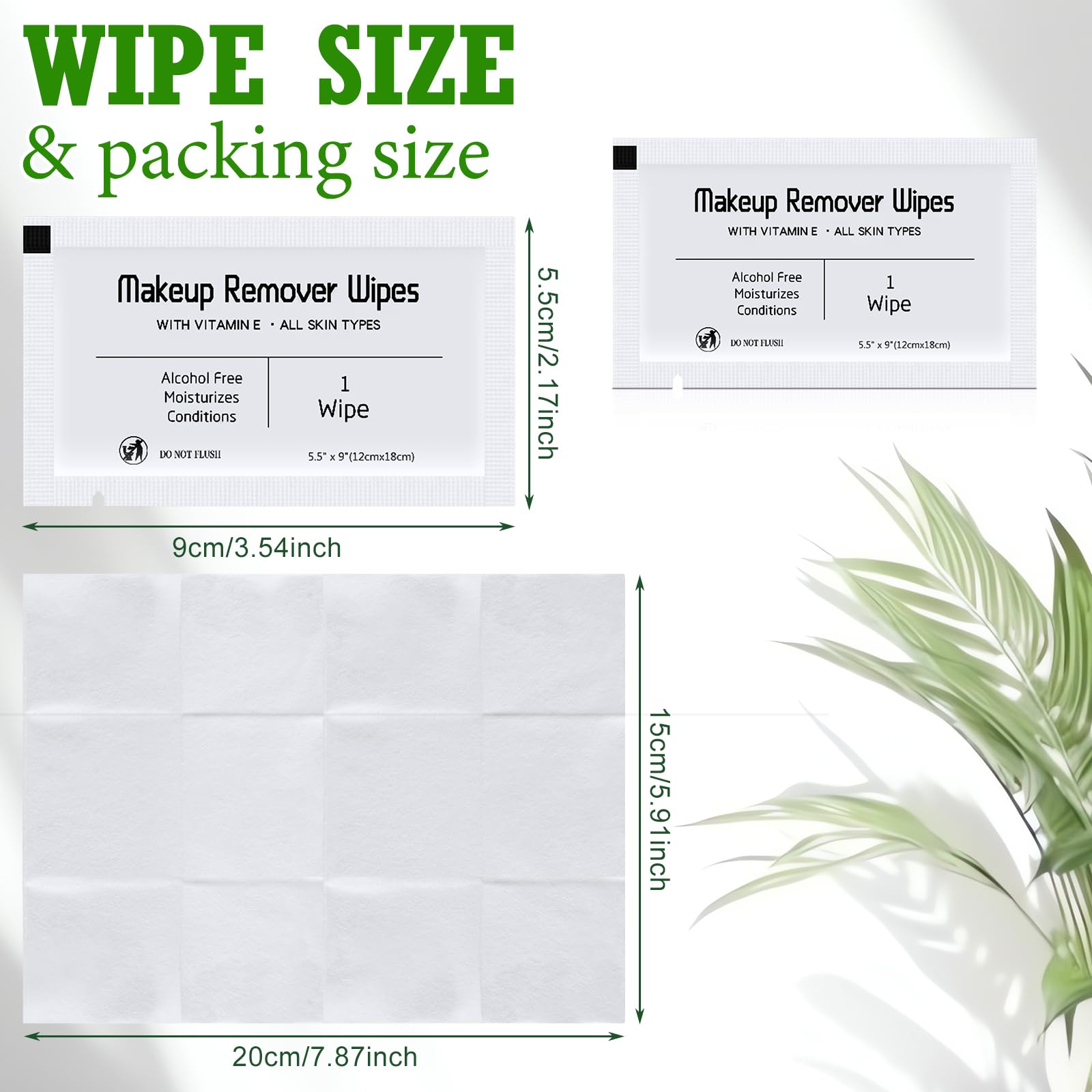 Lingettes Swiffen individuelles, emballage pratique pour le voyage