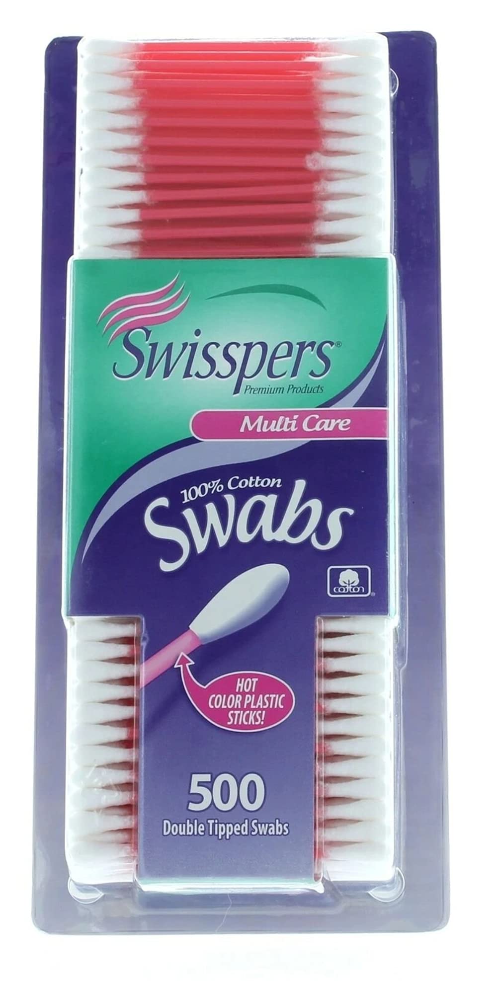 Swisspers batonnet plastique durable offre un contrôle précis.
