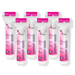 Swisspers disques coton premium, face demaquillage pour douceur et efficacité.