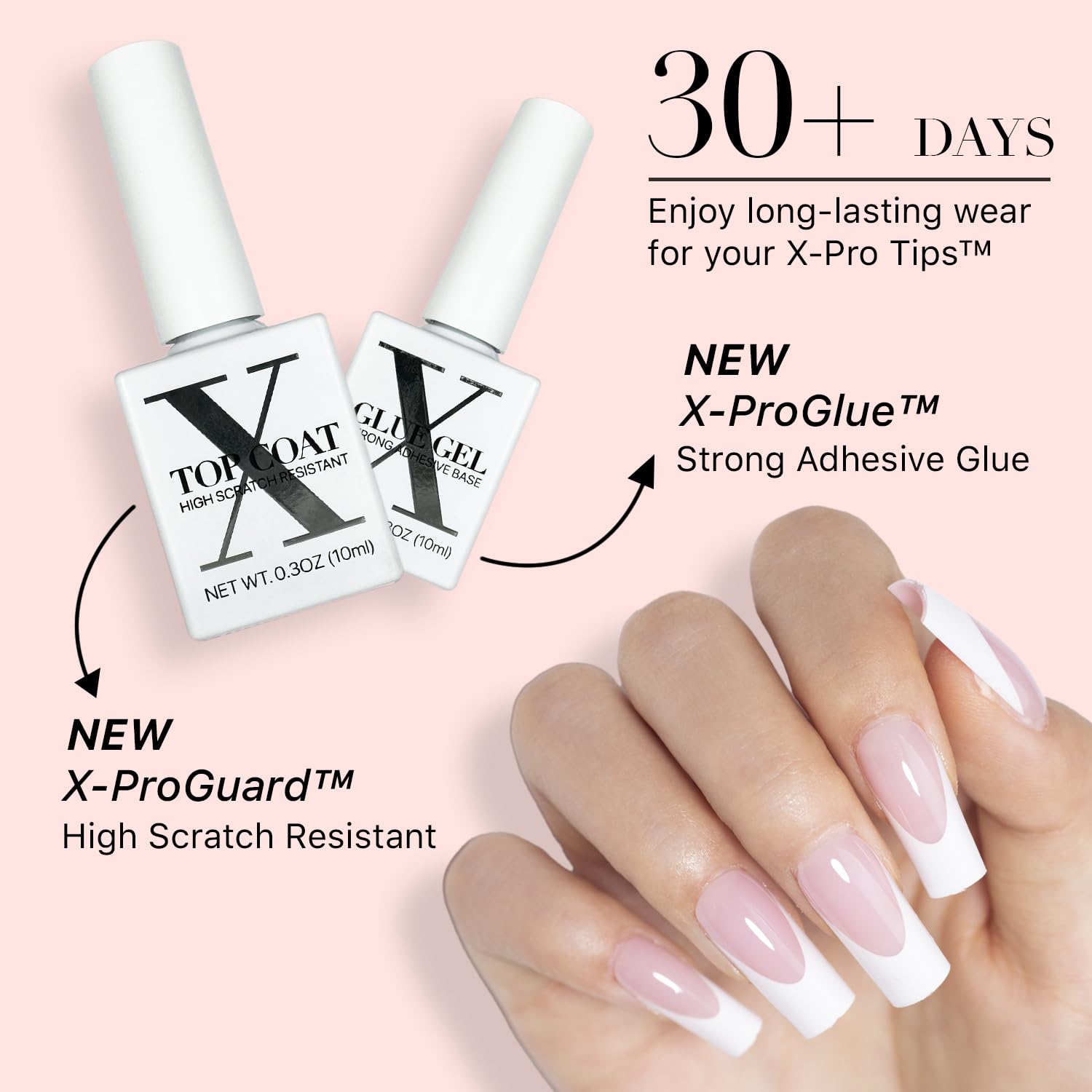 SXC X-Pro Vernis de finition: fini brillant et uniforme.
