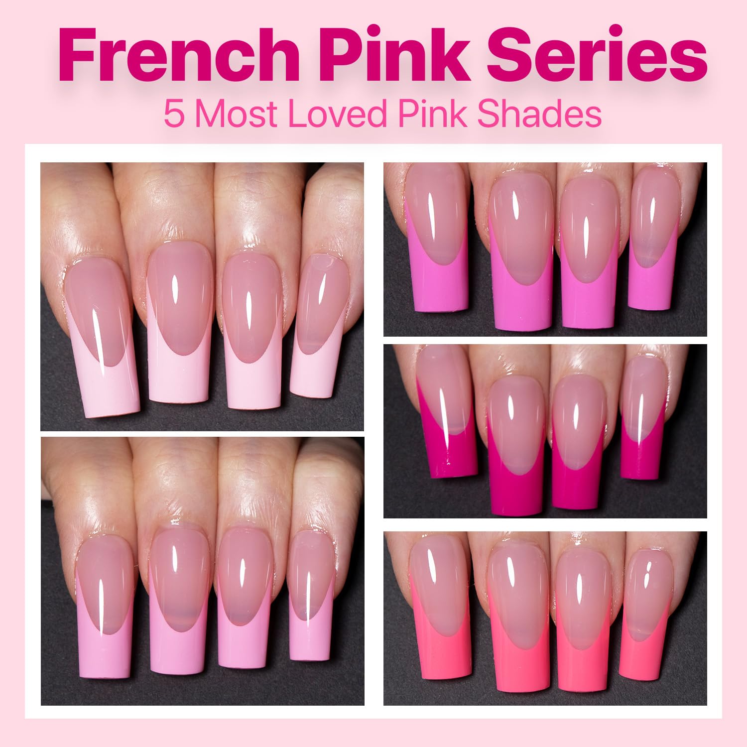 SXC finition gel française brun: look chic et durable.