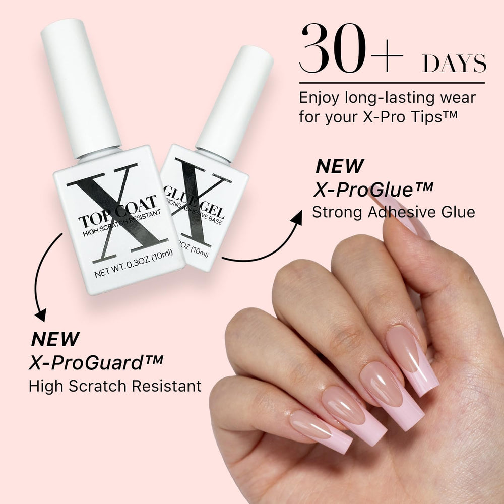 Ongles SXC application rapide avec kit tout en-un.