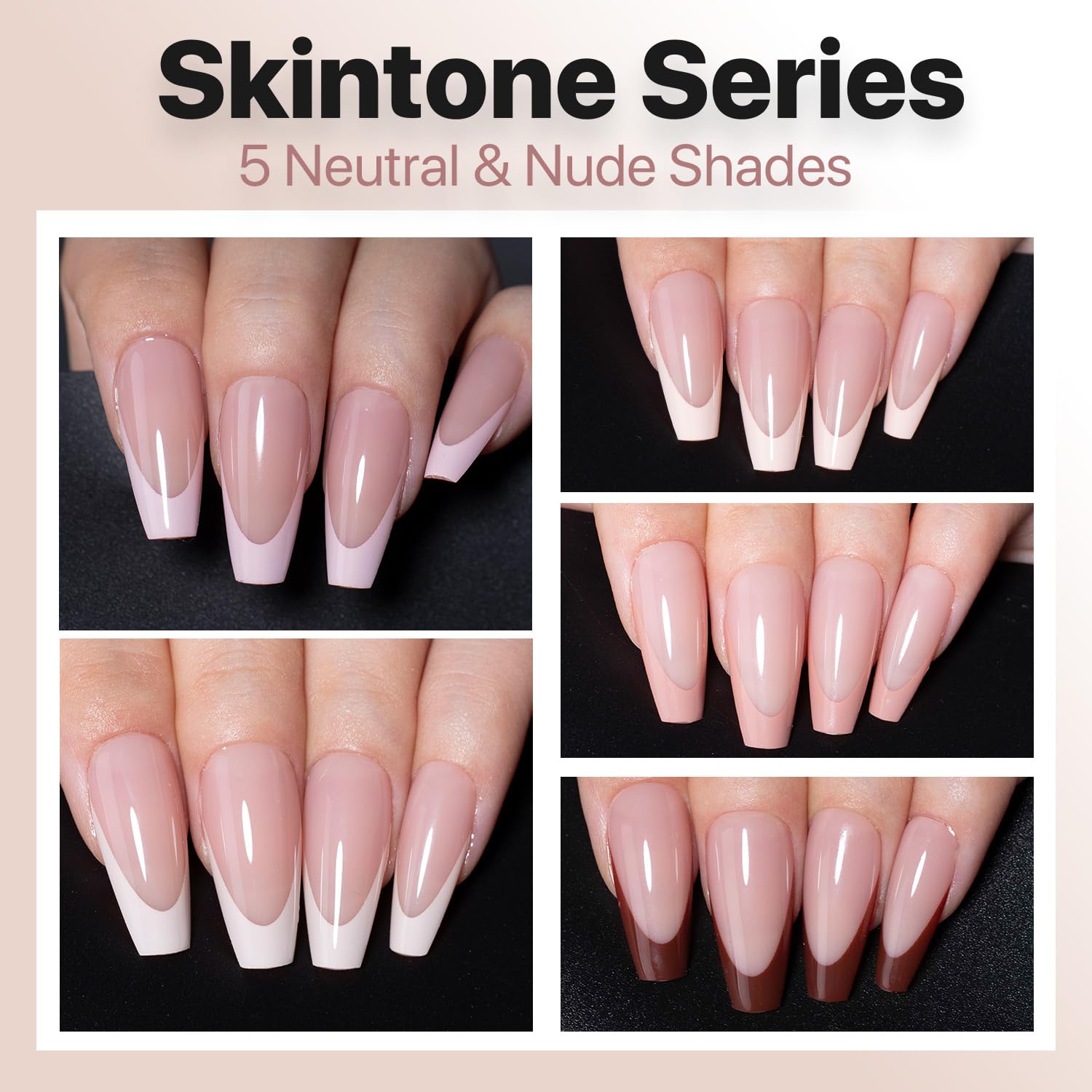 Ongles adhésifs SXC, design X-Pro pour une pose précise