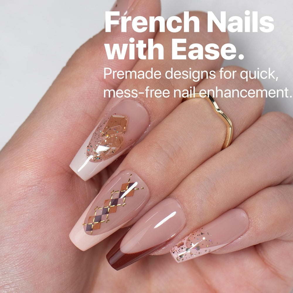 Ongles adhésifs SXC, gamme couleurs série pour varier le style