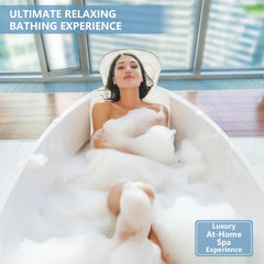 sxiiro oreiller bain mousse mémoire offre un soutien personnalisé