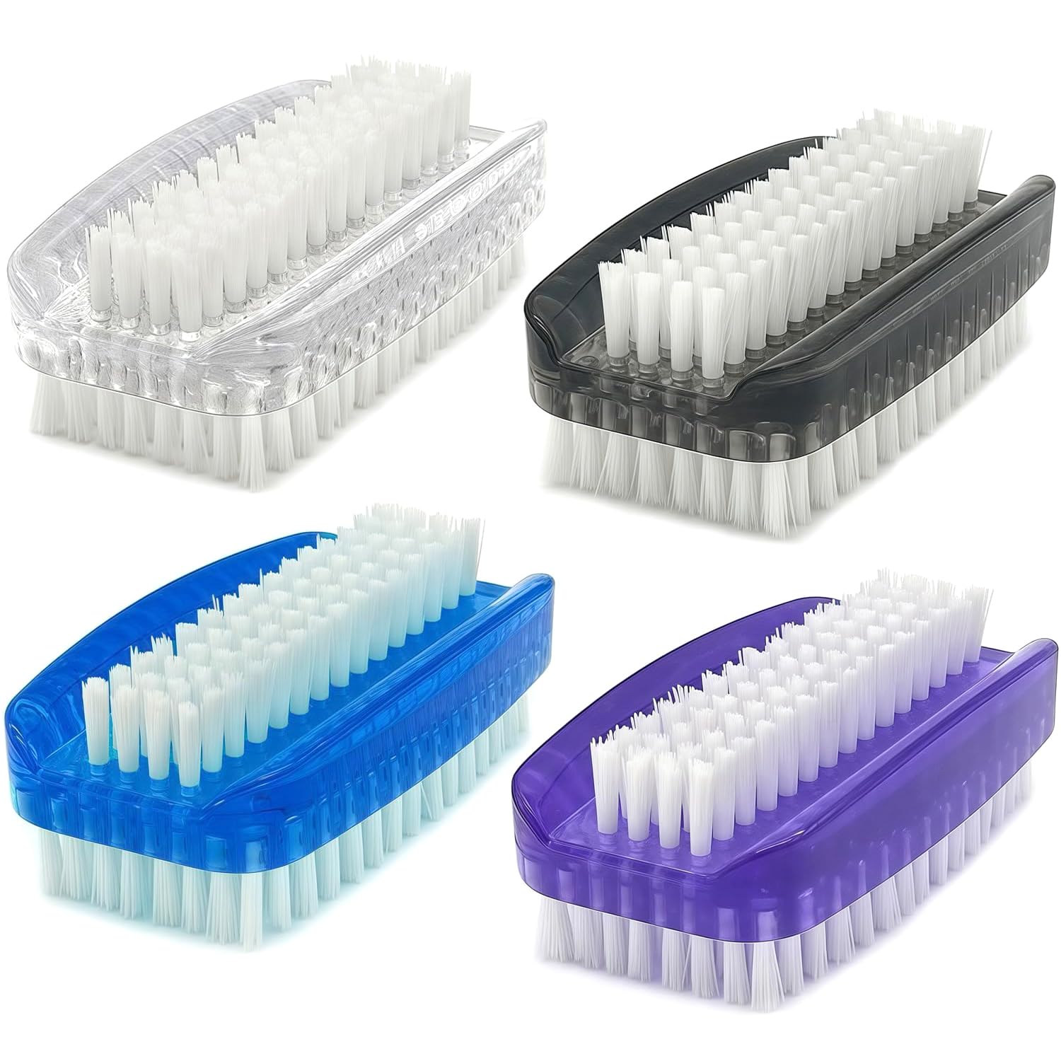 Brosse à ongles Sxmqhy double-face nettoie soigneusement les ongles et dessous.