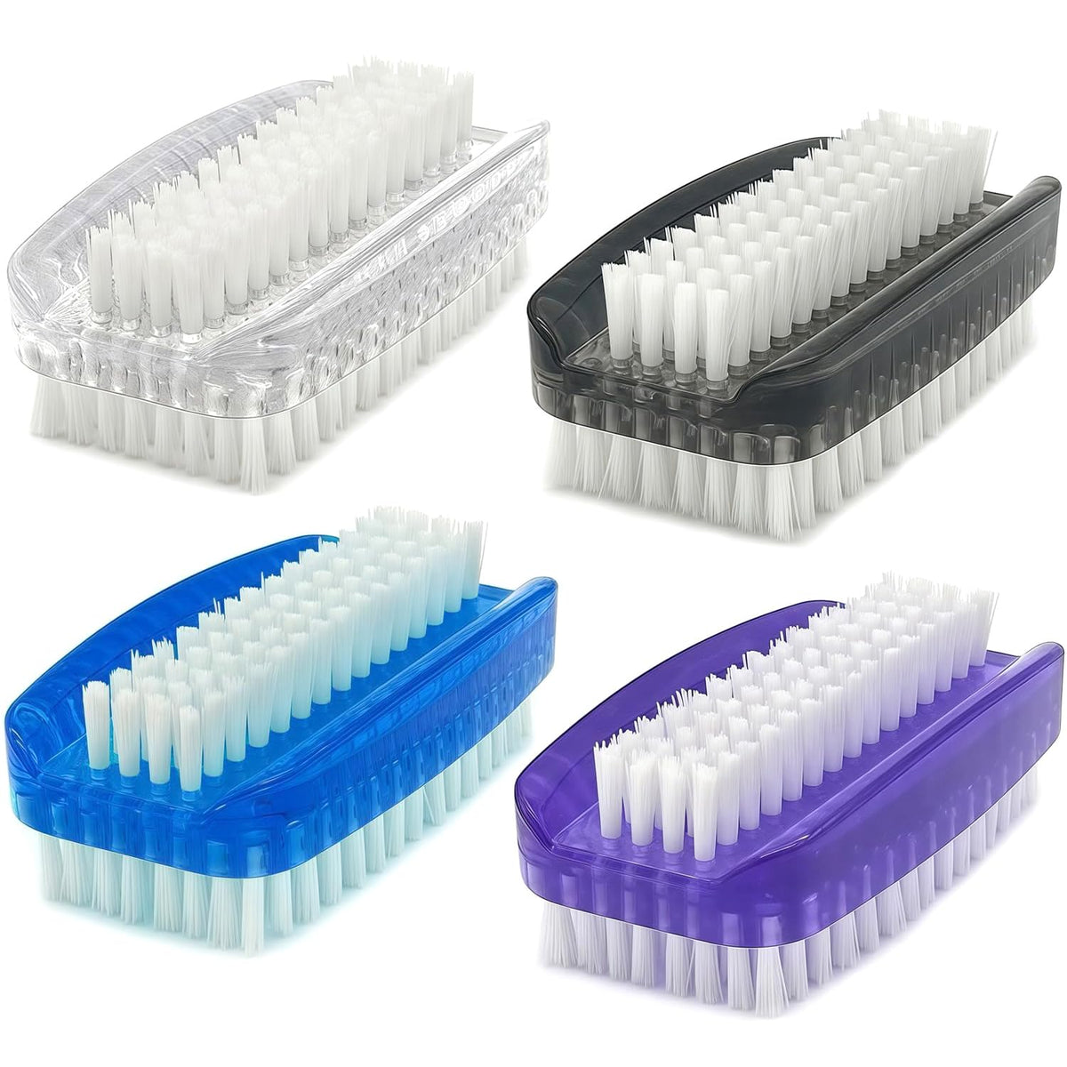 Brosse à ongles Sxmqhy double-face nettoie soigneusement les ongles et dessous.