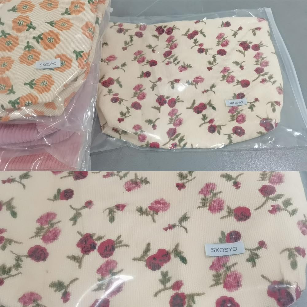 SxoSyo pochette maquillage avec range-brosses clair et organisé.