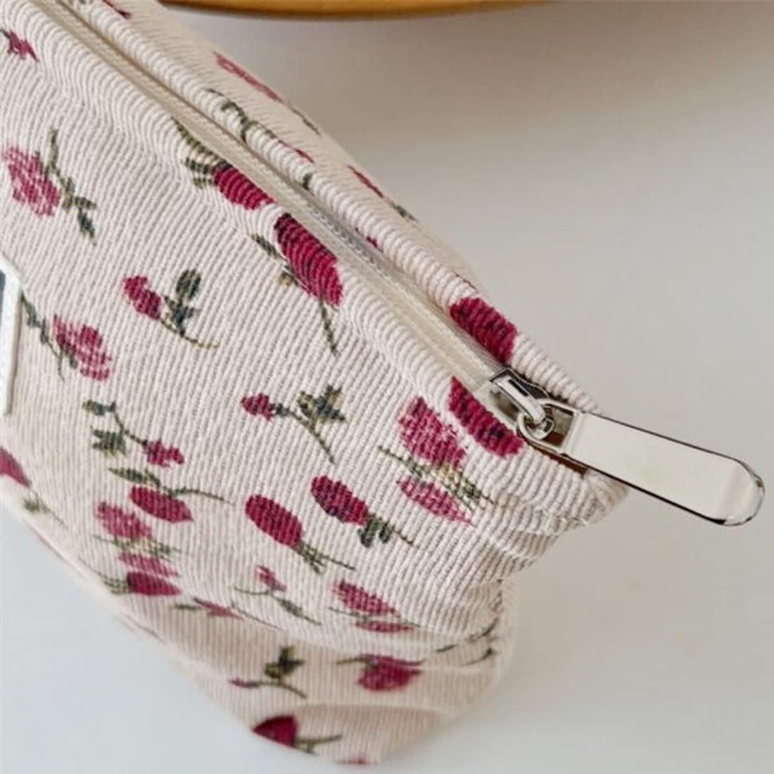 SxoSyo pochette cosmétique beige, couleur naturelle facile à assortir.