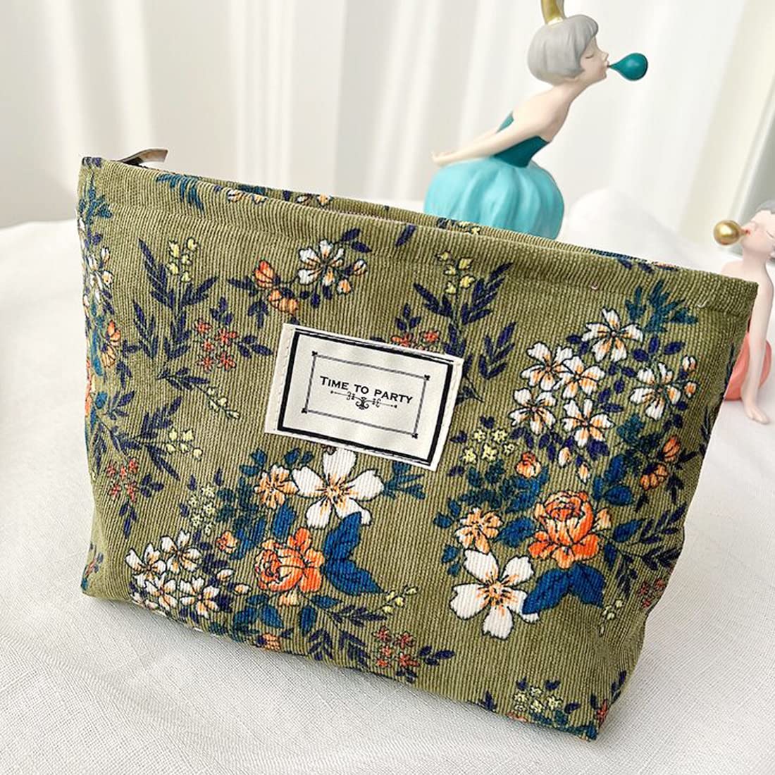 SxoSyo sac maquillage en matière durable et facile à nettoyer.