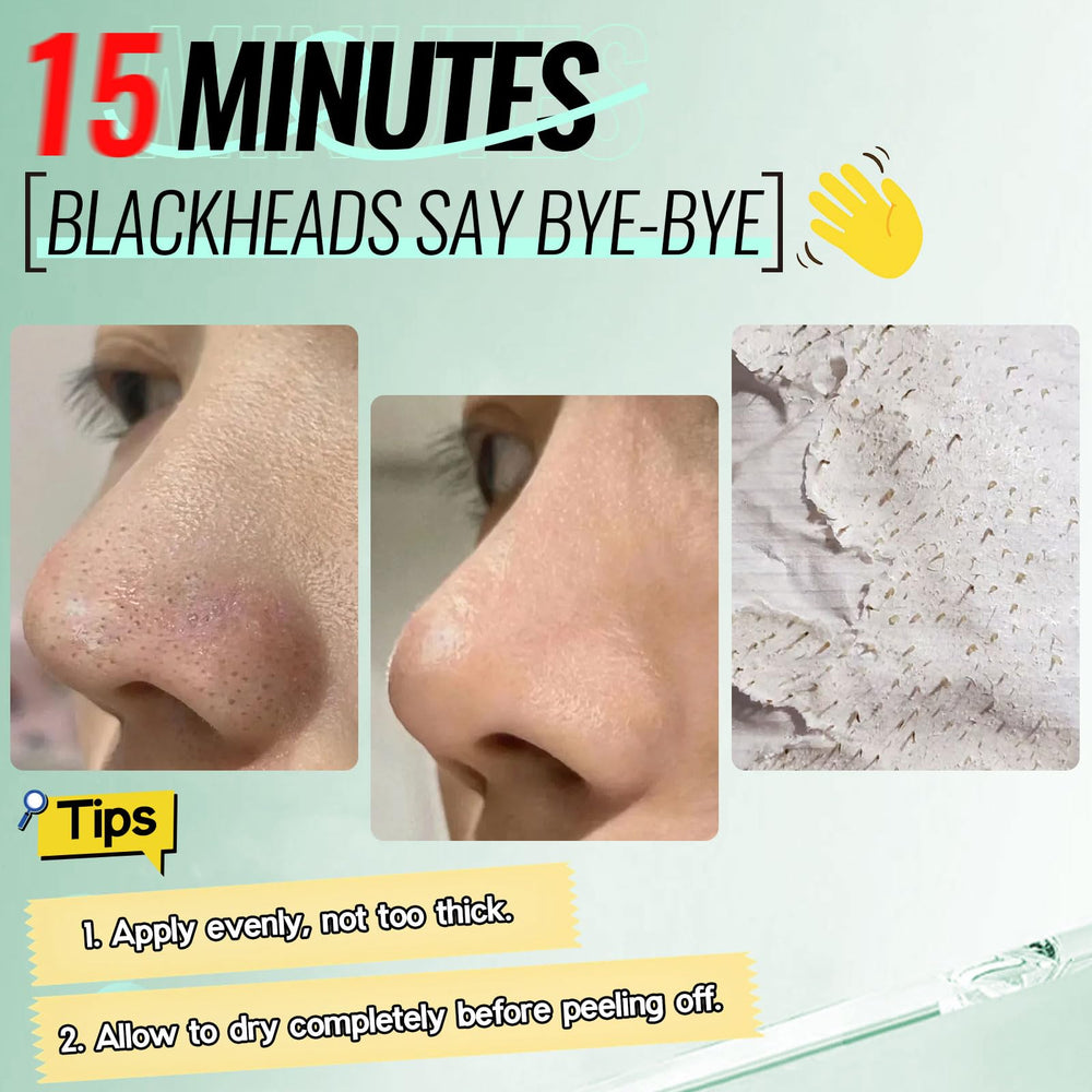 SYABO 2.0 masque peel-off: retrait facile sans résidu gras.