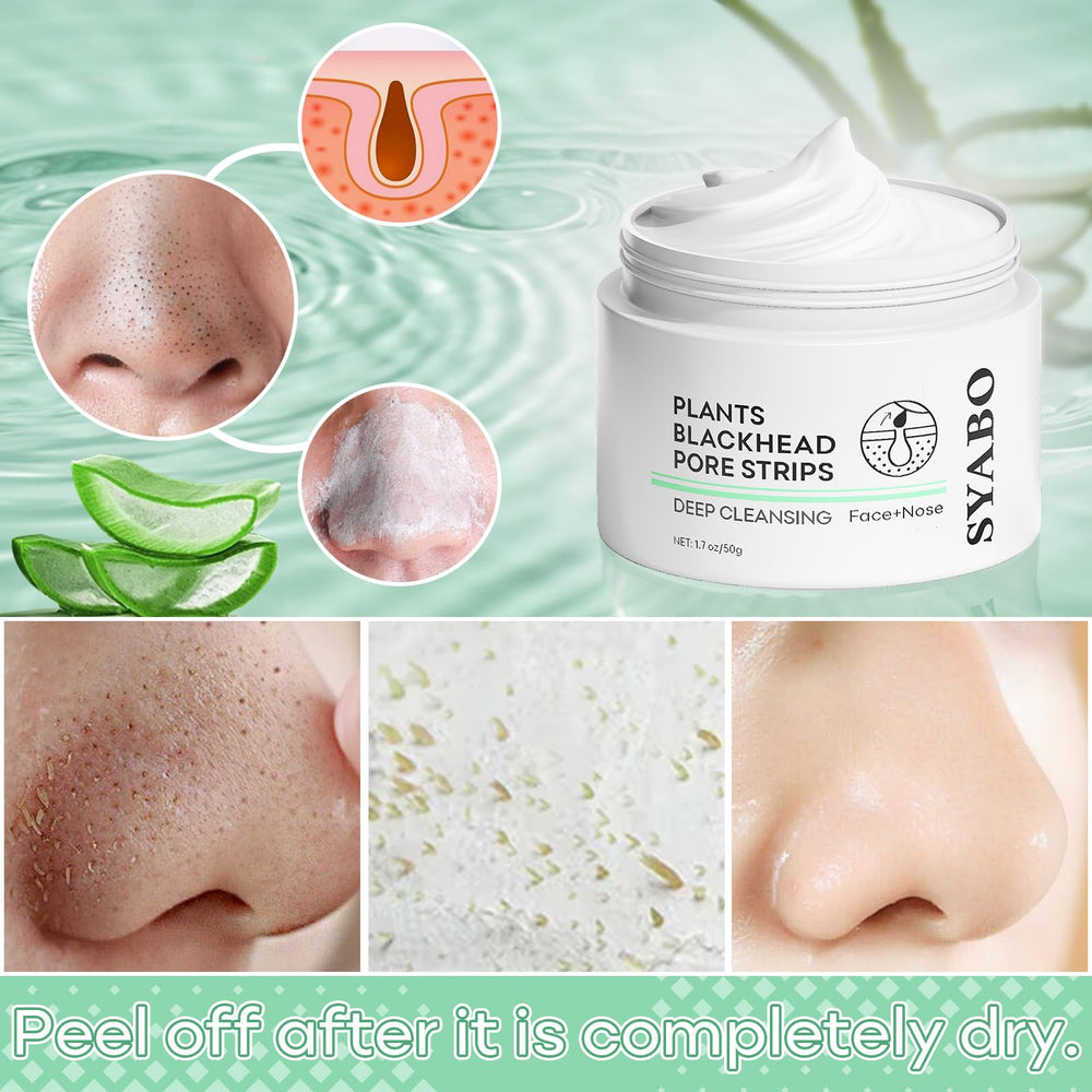 SYABO masque noir hydratation apaisement - peau douce.