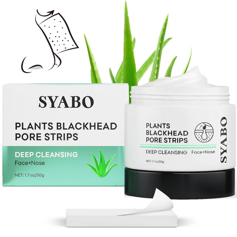 SYABO masque noir pores nez - application précise purifiant les pores.