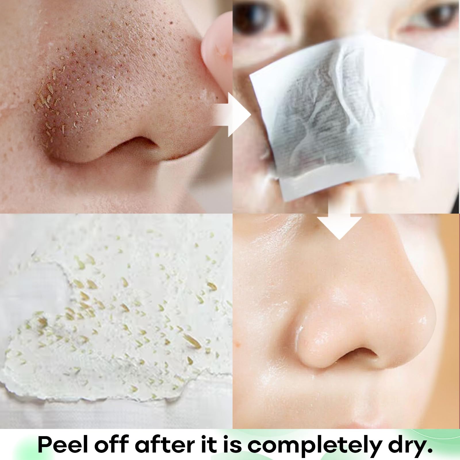 SYABO masque peel-off nez-front: traitement ciblé pour nez et front.