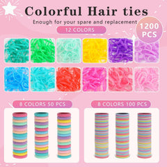 Élastiques SYGY pour bébé, colorés et doux, idéaux pour cheveux délicats.