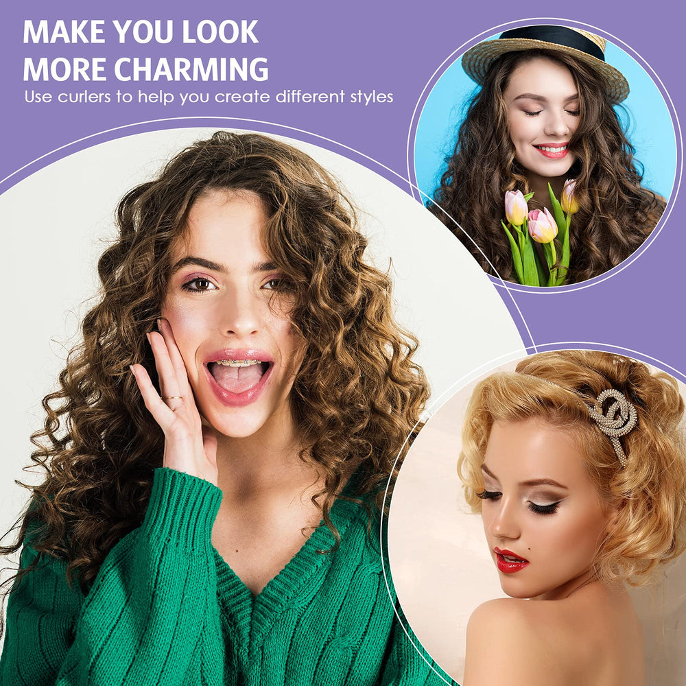 Cadeau pratique pour amis et famille amateurs de coiffure sans chaleur.