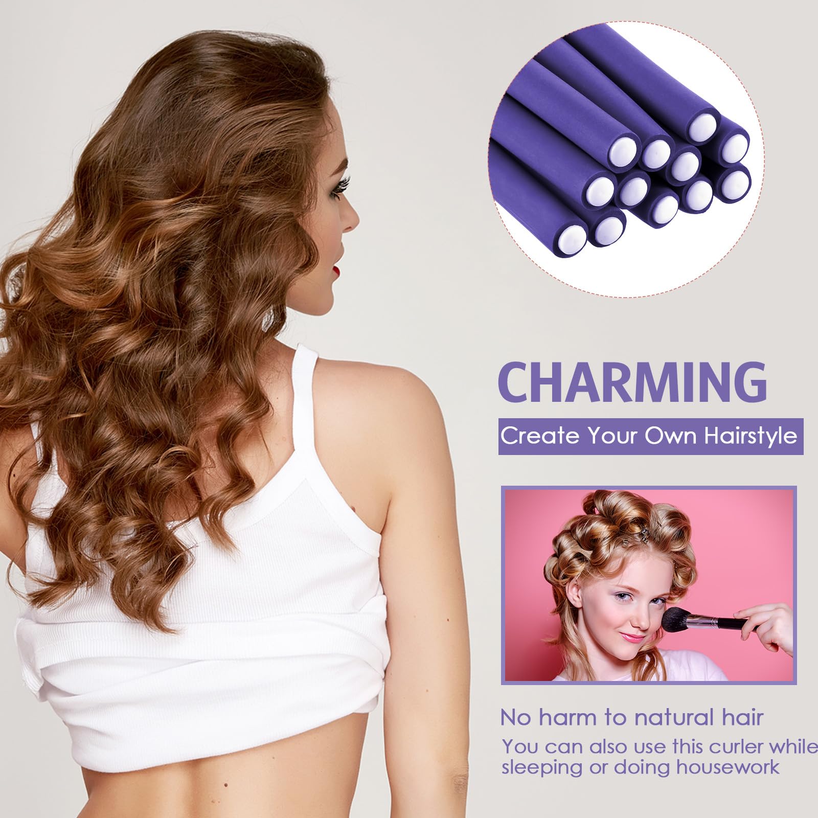 Utilisation nocturne possible pour des boucles sans chaleur pendant le sommeil.