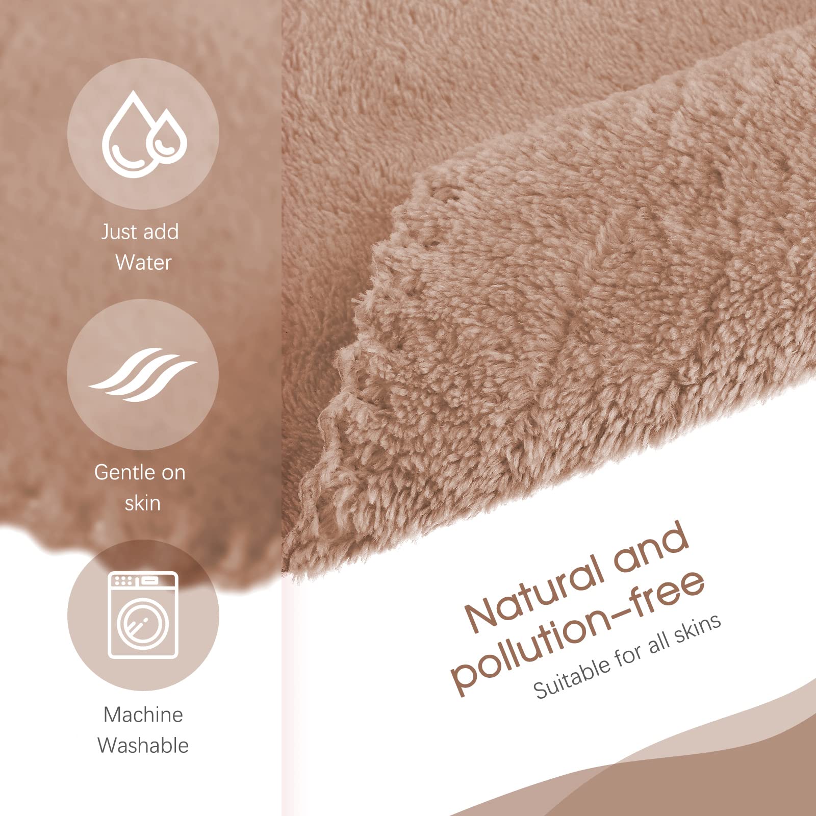 Lingette Syhood lavage facile, microfibre velours.
