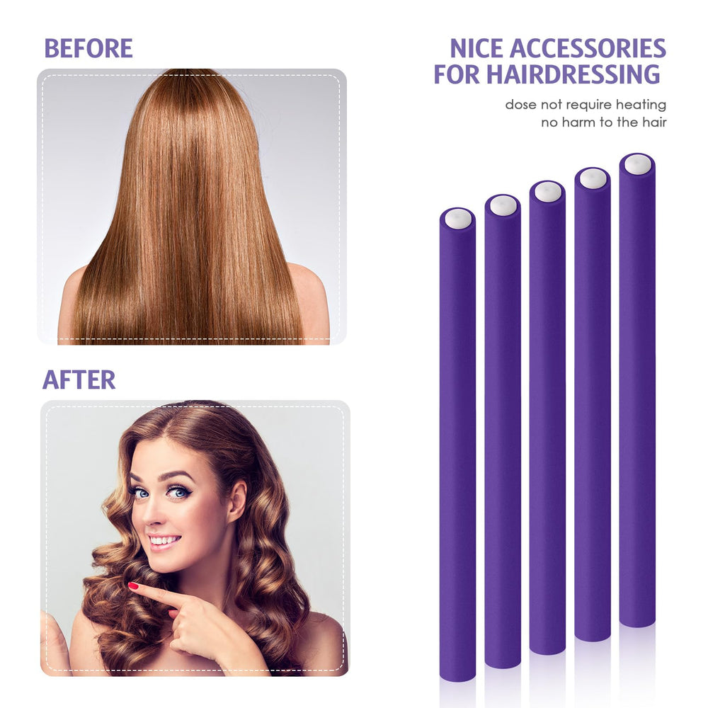 Syhood rouleaux non chaleur pour dormir et modeler les cheveux.
