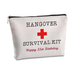 SYIJIMSJKT trousse maquillage 21e anniversaire, cadeau pratique et coloré
