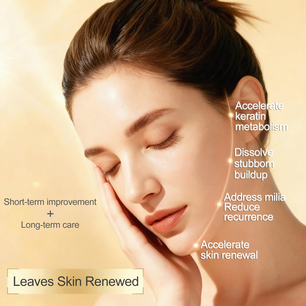 Sylvirene Milia Remover Serum used around the eyes for delicate spots