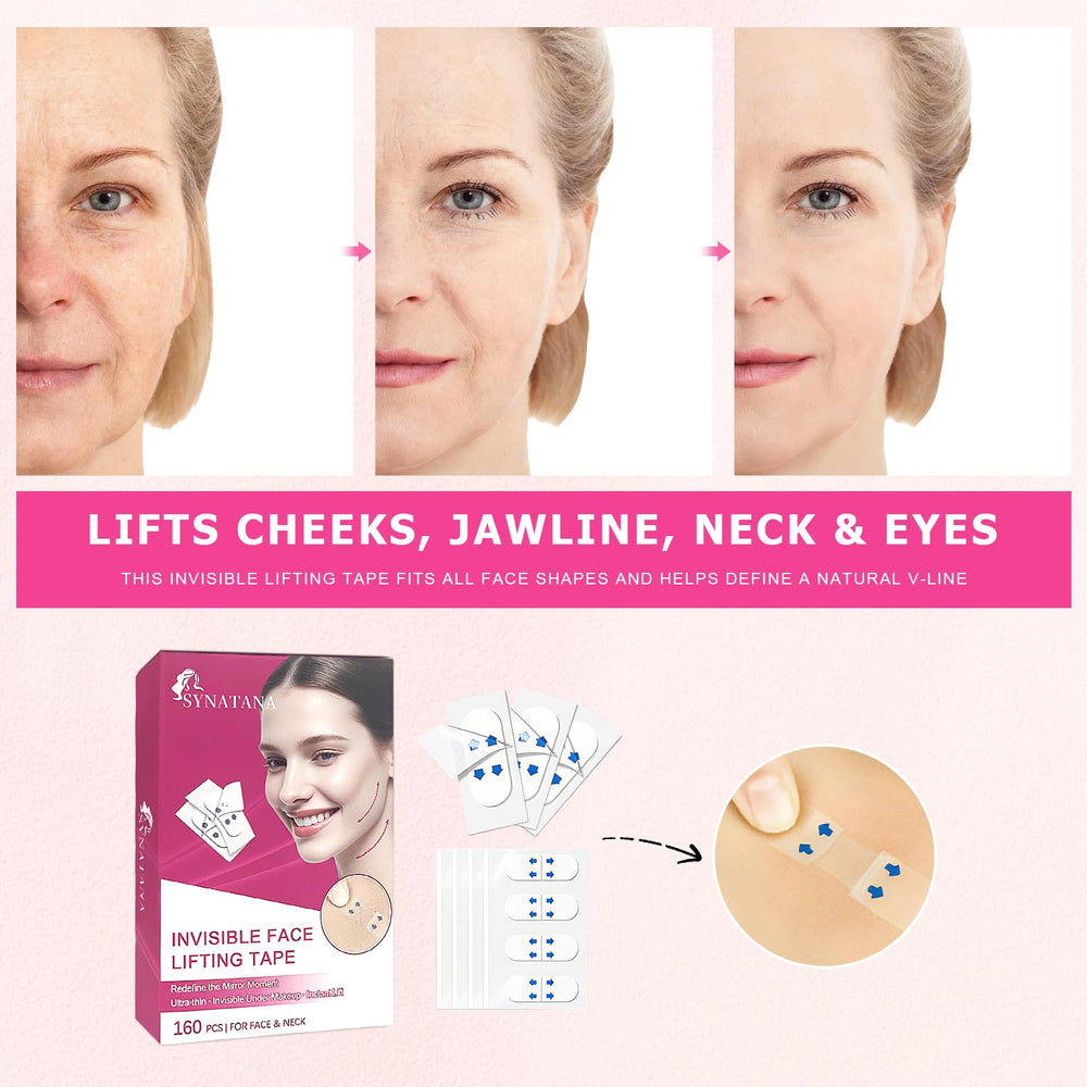 SYNATANA bande lifting invisible pour les yeux, regard plus frais.