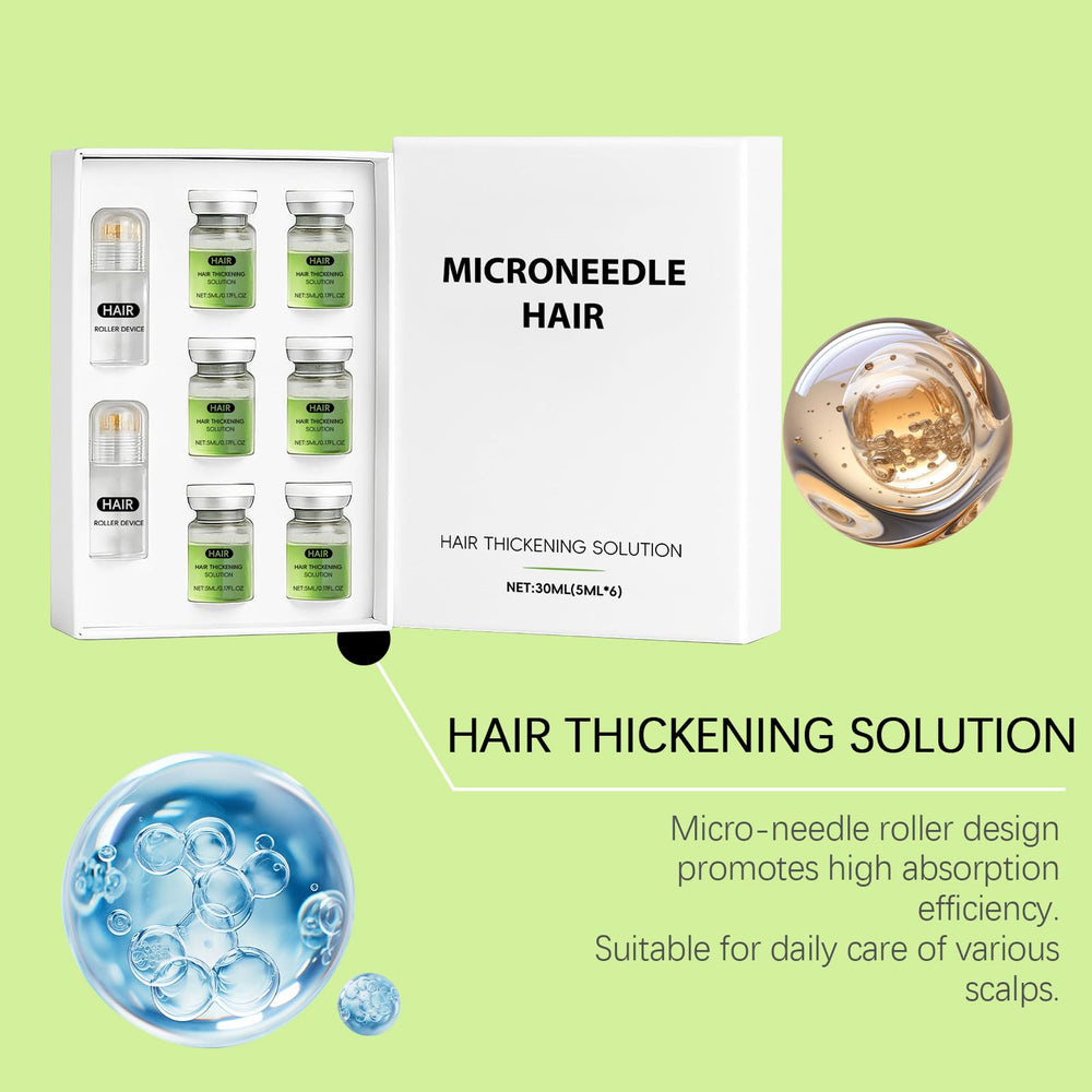 Système de croissance capillaire: adapté à tous les types de cheveux.