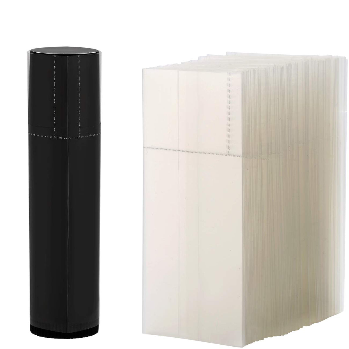SZCJMYKJ pellicage rétractile pour tubes baume à lèvres, aspect professionnel.