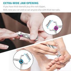 SZQHT coupe-ongles design ergonomique pour un maniement confortable.