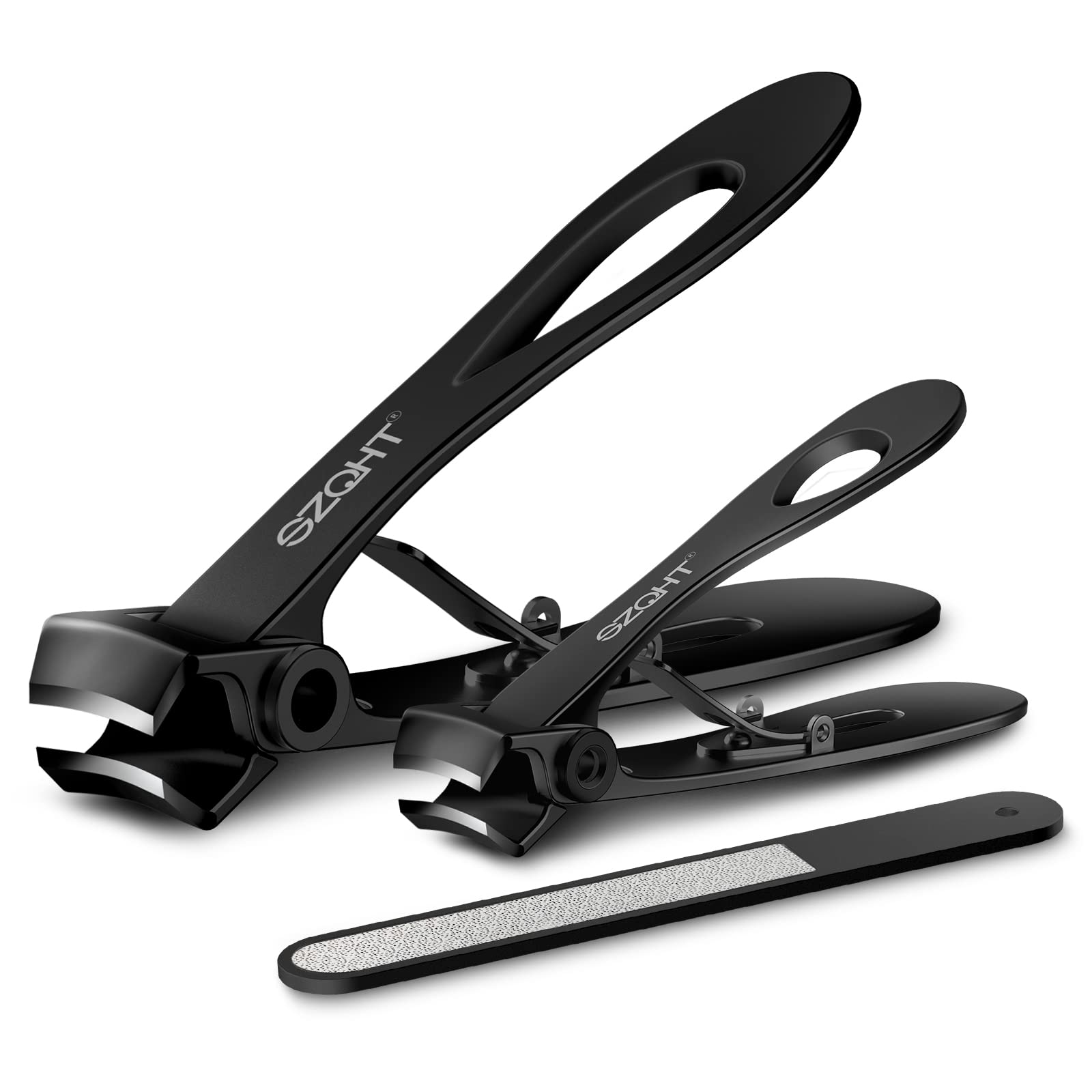SZQHT Coupe-ongles ouverture 15 mm pour ongles épais, taillage précis.