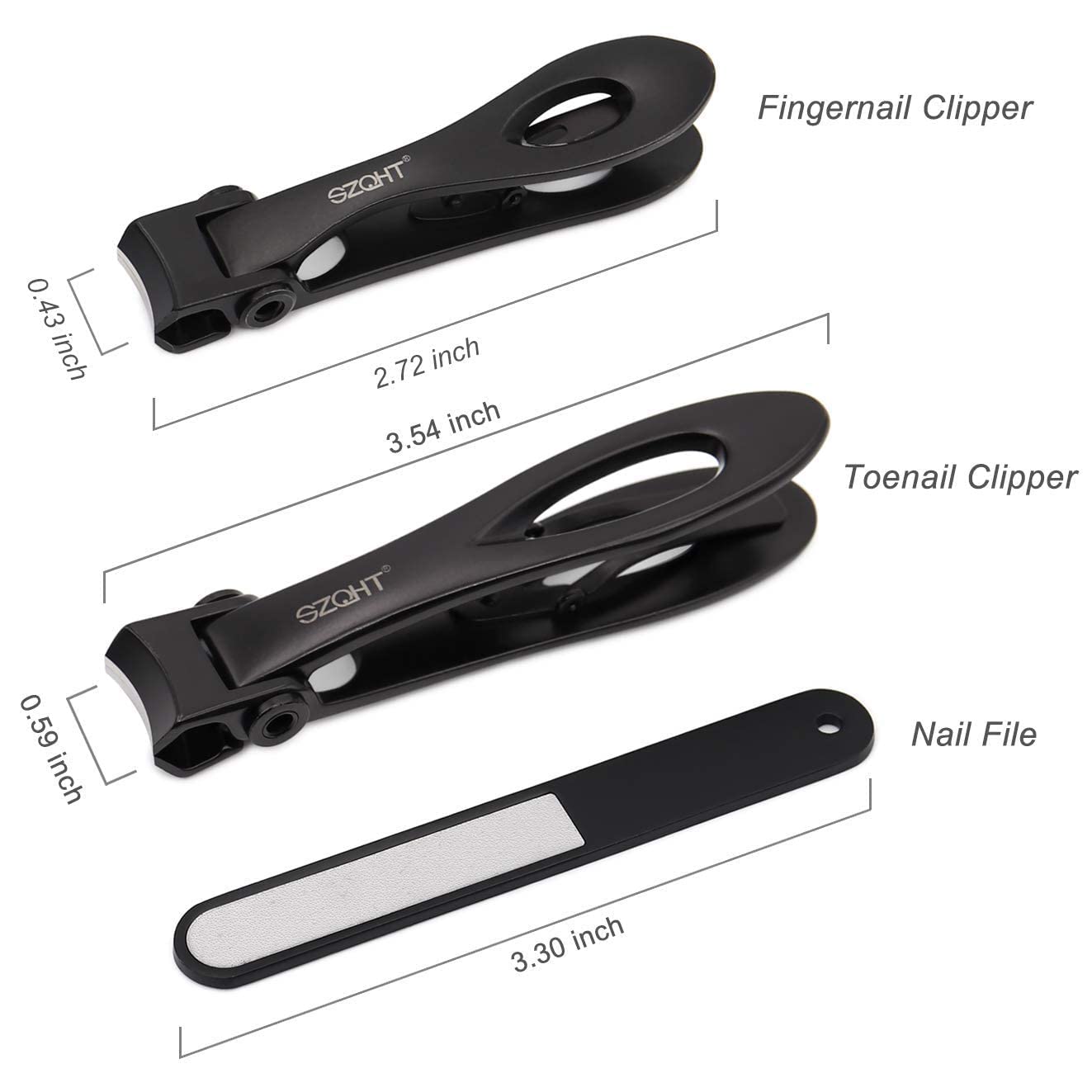 SZQHT Coupe rapide et fiable pour soins des ongles.