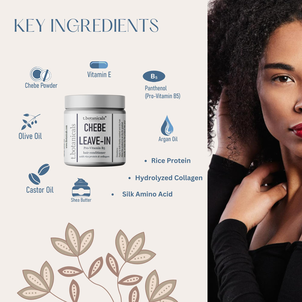 application of Chebe Leave-In Conditioner on hair for smoother styling