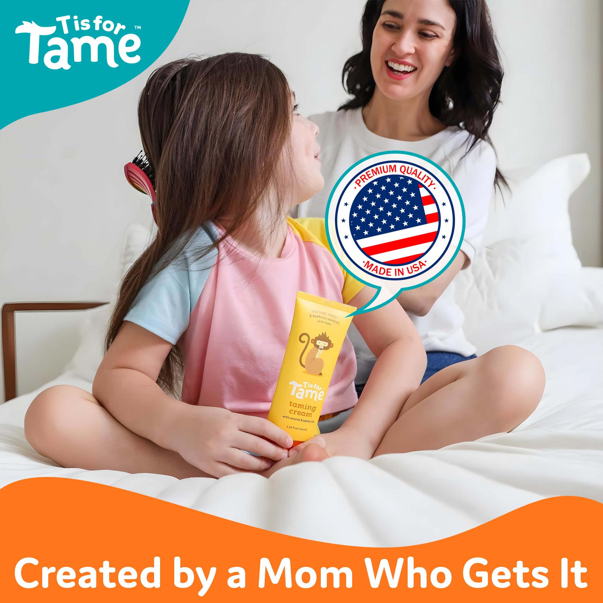 T is for Tame Crème-sans-parabenes-sulfates enfant: soin sûr et doux.